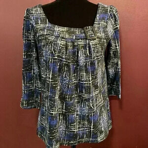 AB Studio Women’s Large 3/4 Sleeve Top